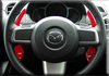 日本AUTOEXE  MAZDA(萬事得,馬自達,長安馬自達) Mazda2 (馬2,馬自達2,勁翔,DEMIO,iSTOP,SkyActiv,創馳藍天,DE,DE5FS,DE3FS,DEJFS,DE3AS) 汽車動力升級改裝零件 Steering Shift Levers Paddles 轉檔撥片(方向盤撥片,呔盤轉速桿) (黑色) A1381-08