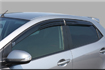 日本AUTOEXE MAZDA(萬事得,馬自達,長安馬自達) Mazda2 (馬2,馬自達2,勁翔,DEMIO,iSTOP,SkyActiv,創馳藍天,DE,DE5FS,DE3FS,DEJFS,DE3AS) 汽車動力升級改裝零件Sport Window Visor運動雨擋  MDE0400