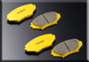 日本AUTOEXE MAZDA(萬事得,馬自達) RX-7 (RX7,FC,FC3S,FC3C,13B,Rotary,轉子)汽車動力升級改裝零件 Front Brake Pad 前迫力皮(煞車皮)MFD510W