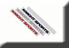 饻KNIGHTSPORTS (Mh) MAZDA(UƱo,۹F,@T۹F) Mazda MX-5 (Roadster,Miata,Euno,ND,ND5RC)TʤOɯŧ˹s   KnightSports Logo Sticker ЭPK ()KOD-91101
