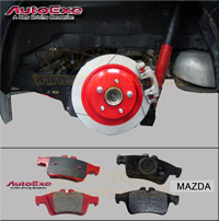 AUTOEXE MAZDA BIANTE (CC,CCFFW,CC3FW,CCEAW,SkyActiv,iStop) Modification Tuning Performance Motorsport Part Upgrade Project  Rear Brake Pad MBL520P