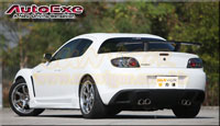 AUTOEXE JAPAN MAZDA RX-8 (RX8, SE,SE3P, 13B, Rotary) modification car performance tuning motorsports automotive racing automovtive part Performance Upgrade Project Rear Diffuser Spoiler Splitter MSW2400