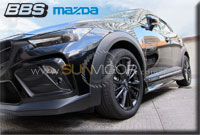 AUTOEXE JAPAN MAZDA CX-3 (CX3, DK,DK8FW, DK8AW, DK5FW, DK5AW, DKEFW, DKEAW, DKLFW, DKLAW,SkyActiv,SkyActiv-Diesel) modification car performance tuning motorsports automotive racing automovtive part Mazda BBS Forged 18inch Wheels