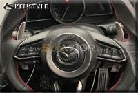 饻Kenstyle MAZDA(UƱo,۹F) Mazda CX-3 (CX3, DK,DK8FW, DK8AW, DK5FW, DK5AW, DKEFW, DKEAW, DKLFW, DKLAW,SkyActiv,йŤ) TʤOɯŧ˹sw˹ Steering Shift Lever Paddleɼ(VL) 