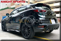 饻Knight Sports MAZDA(UƱo,۹F,w۹F) Mazda CX-3 (CX3, DK,DK8FW, DK8AW, DK5FW, DK5AW, DKEFW, DKEAW, DKLFW, DKLAW,SkyActiv,йŤ)  TʤOɯŧ˹sw˹ Knight Sports One piece @(])ŤOM KZD74311