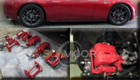 饻AUTOEXE MAZDA(UƱo,۹F,@T۹F) Mazda MX-5 RF (Roadster RF,Miata RF ,Euno,NDRF,NDERC)TʤOɯŧ˹sw˹ Font Brake Pad eO(٨) MND5A10