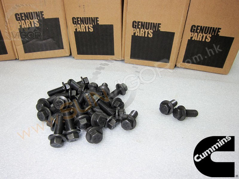 Genuine CUMMINS HEXAGON FLANGE HEAD CAP SCREW 3902460