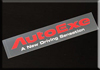 日本AUTOEXE MAZDA(萬事得,馬自達) RX-7 (RX7,FD,FD3S,13B,Rotary,轉子)汽車動力升級改裝零件  AutoExe Message Logo Sticker Message Logo 貼紙A11900-03