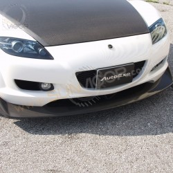 03-08 Mazda RX-8 AutoExe Carbon Fibre Front Lip Splitter [SE-02S] MSZ2100