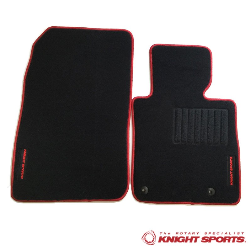 86 92 Mazda RX 7 FC KnightSports Emblem Carpet Mats KZD97671