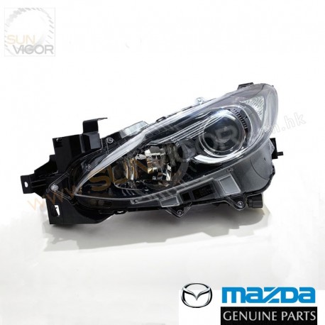 13-16 MAZDA3 [BM] HEAD LAMP UNIT [L], Genuine MAZDA OEM B45A-51-0L0 B45A-51-0L0