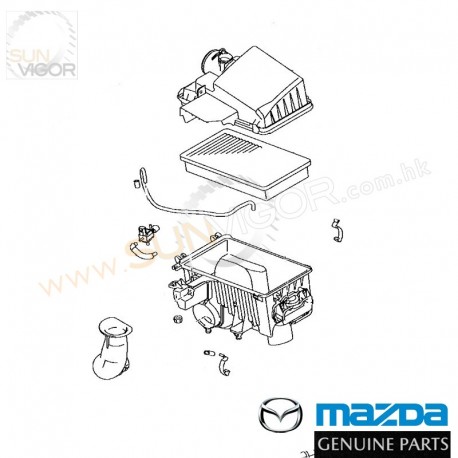 07-12 MAZDA6 [GH] Genuine MAZDA OEM Air Cleaner