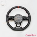 2024+ Mazda CX-70 [KJ] AutoExe D-Shaped Leather Steering Wheel