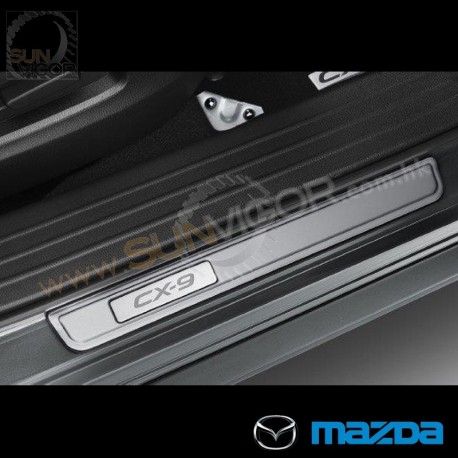 16-23 Mazda CX-9 [TC] Mazda Australia Aluminium Scuff Plate Set