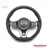 2016+ Mazda MX-5 Miata [ND] AutoExe D-Shaped Nappa Leather Steering Wheel