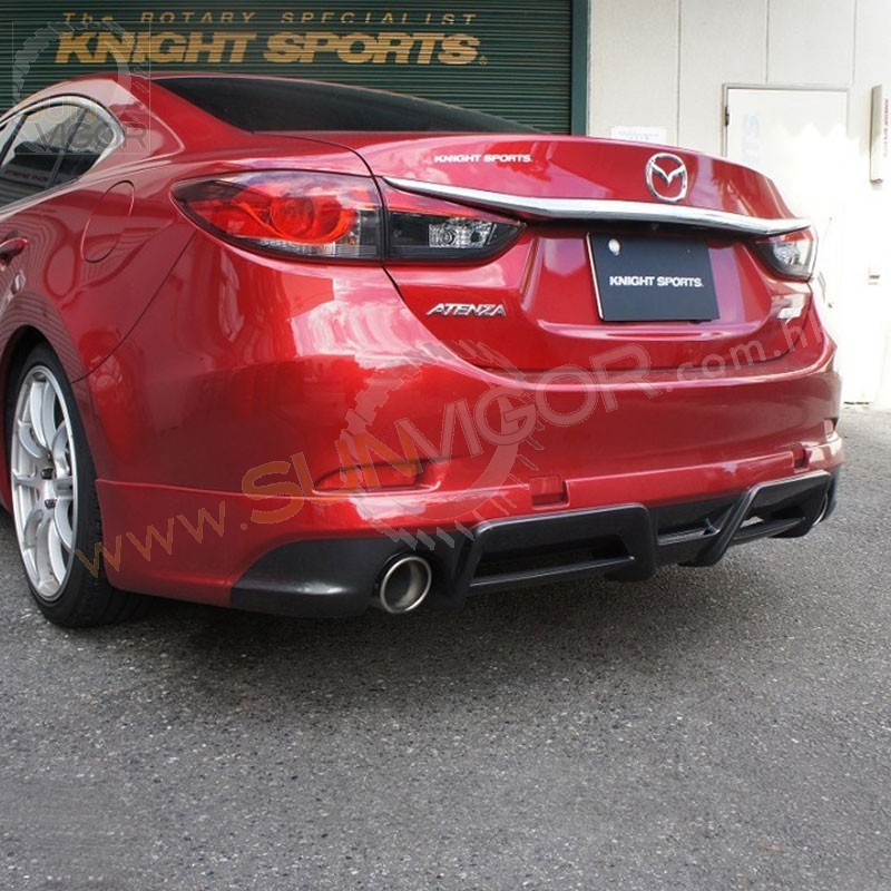 Sun Vigor Online | 2013+ Mazda6 [GJ] Sedan KnightSports Rear Bumper ...