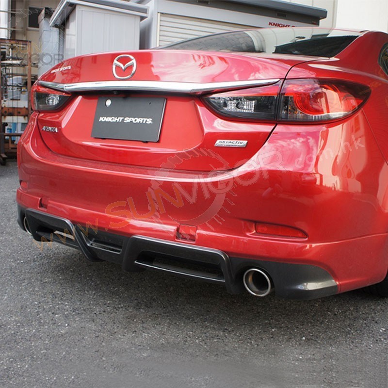 Sun Vigor Online | 2013+ Mazda6 [GJ] Sedan KnightSports Rear Bumper ...