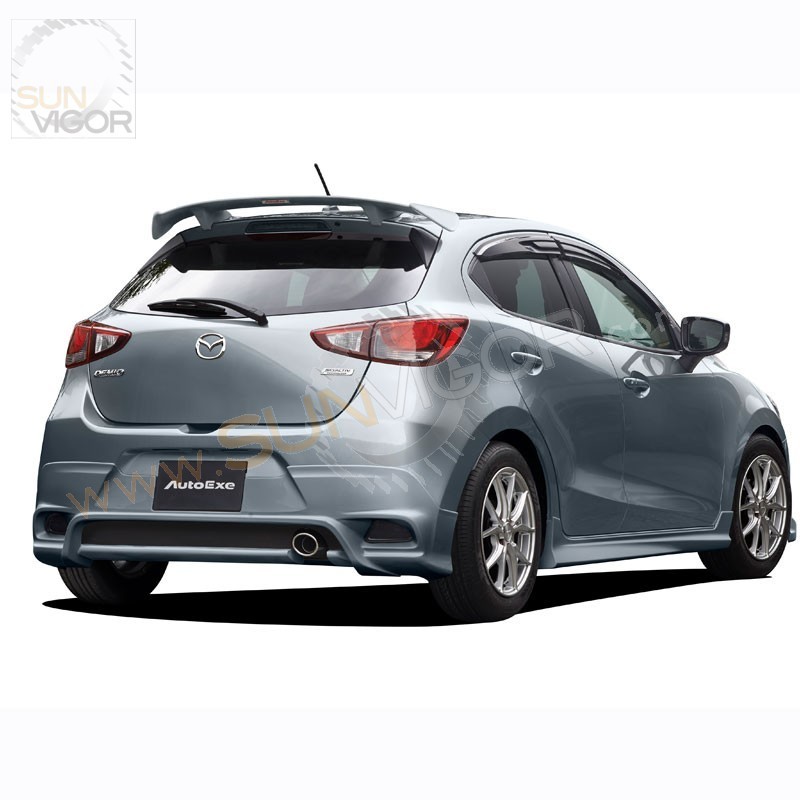 Sun Vigor Online | 2015+ Mazda2 [DJ] AutoExe Rear Bumper Diffuser ...