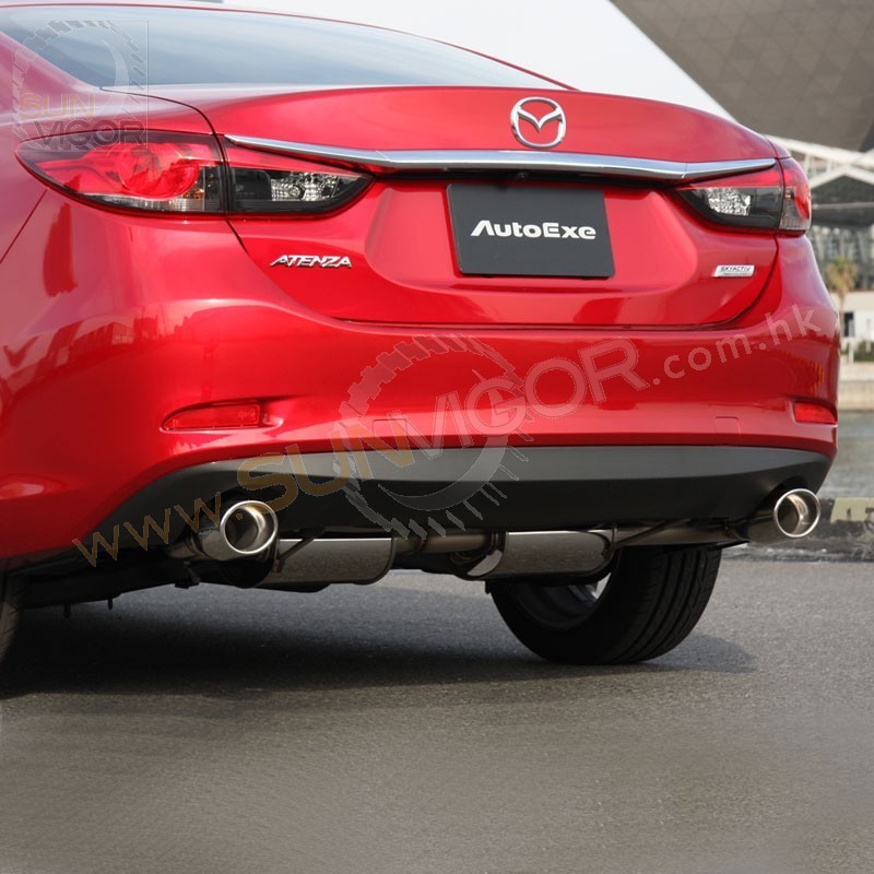 Sun Vigor Online | 2014+ Mazda6 [GJ] AutoExe Stainless Steel Exhaust ...