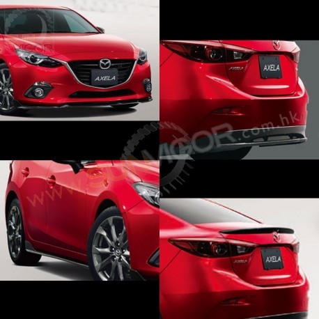 17-18 Mazda3 [BM,BN] Sedan MazdaSpeed Aero Body Styling Package MSM3BMSDPK2